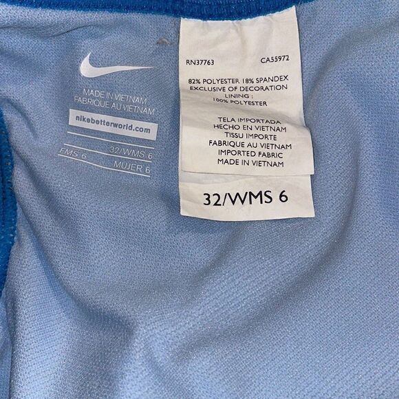 Nike Women's Hydrastrong Tie Dye Crossback One Piece Swimsuit - Picture 5 of 6